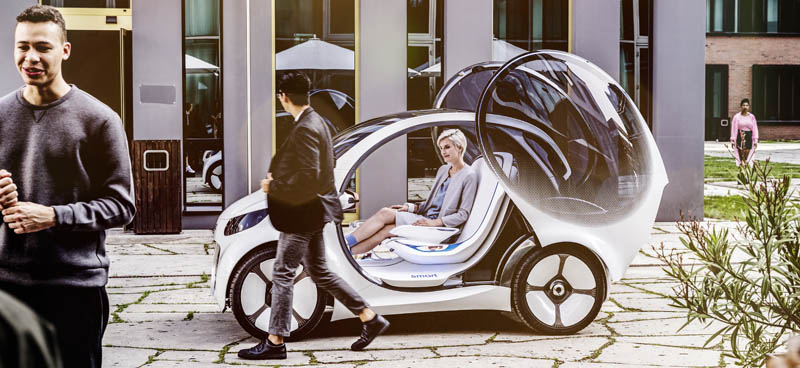 Smart Vision EQ Fortwo Autonomous Electric Concept 2017 